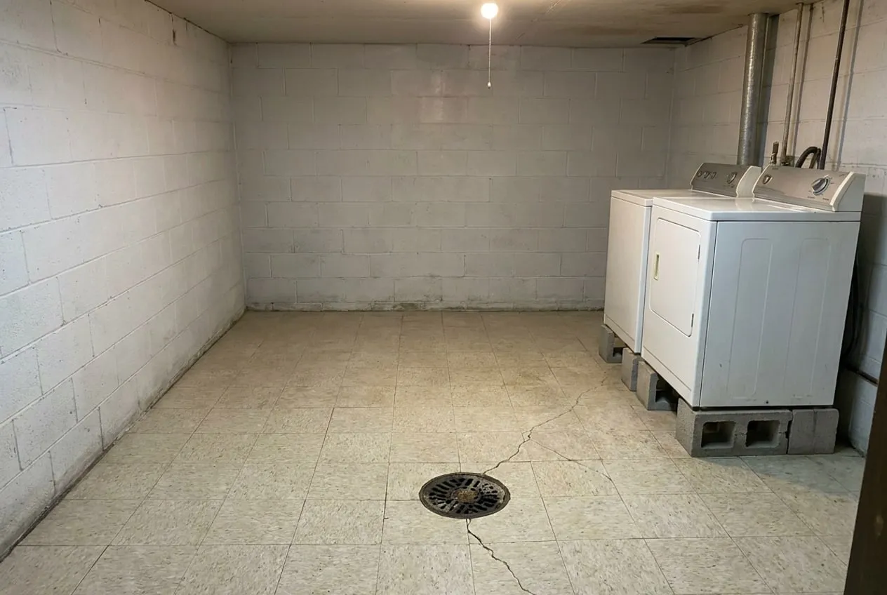 After: Sewage backup